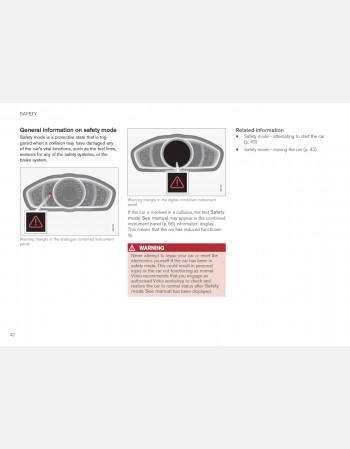 volvo v40 2017 owners manual